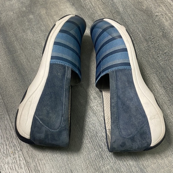 Dansko Harriet Blue Stretch Suede Leather Slip-on 38 - Picture 7 of 9